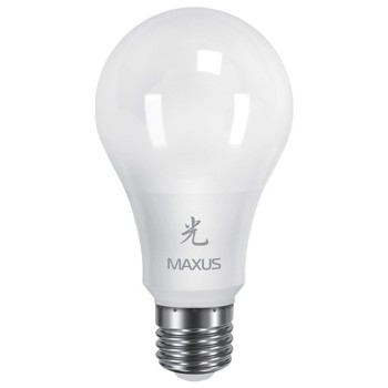 Светодиодная лампа Maxus LED-462-01 А65 12W 4100K 220V Е27 АР